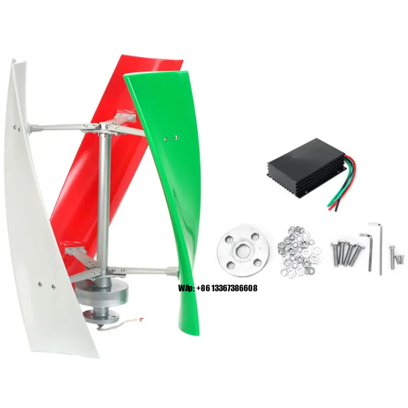 Wind Turbine Generator - 수직축 풍력 터빈 발전기 폴란드 공장