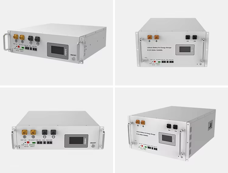 고전압 상업용 배터리 적층 리튬 배터리 시스템 51.2 - Energy Storage Rack 리뷰 및 가격