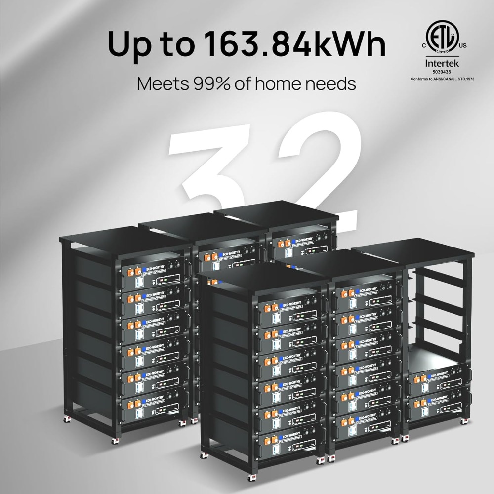 48V 100Ah LiFePO4 리튬 배터리(블루투스  - Energy Storage Rack 리뷰 및 가격